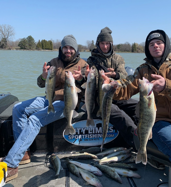 Detroit River Walleye Fishing